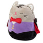 Squishmallows 8" Tally the Cat Vampire - Official Kellytoy Halloween Plush - Cute and Soft Stuffed Animal Toy - Great Gift for Kids - Ages 2+