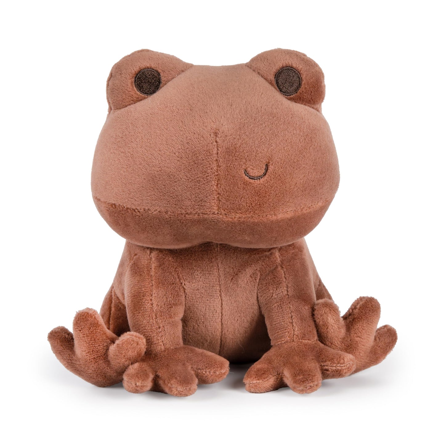 Kids Preferred Harry Potter Chocolate Frog Plush Stuffed Animal with Embroidered Details, Brown Minky Fabric, and Beans in Bottom, Hogwarts
