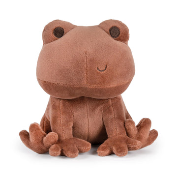 Kids Preferred Harry Potter Chocolate Frog Plush Stuffed Animal with Embroidered Details, Brown Minky Fabric, and Beans in Bottom, Hogwarts