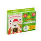 Buffalo Games - Holiday Family Card Game 2 Pack - Ho Ho Holiday Cards and Family Charades - Family Game Night Staple - Ages 6 and Up