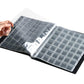 420 Pockets Coin Albums - 28x29 mm/1.1x1.1 inch Pocket Black Coin Book 10 Pages Coin Collection Holder Letter Size Coin Storage Book CS0242BK