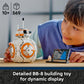 LEGO Star Wars BB-8 Astromech Droid Building Toy for Boys & Girls - Play & Display Building Kit W/Spinning Head Action & Burner Arm for Kids & Fans