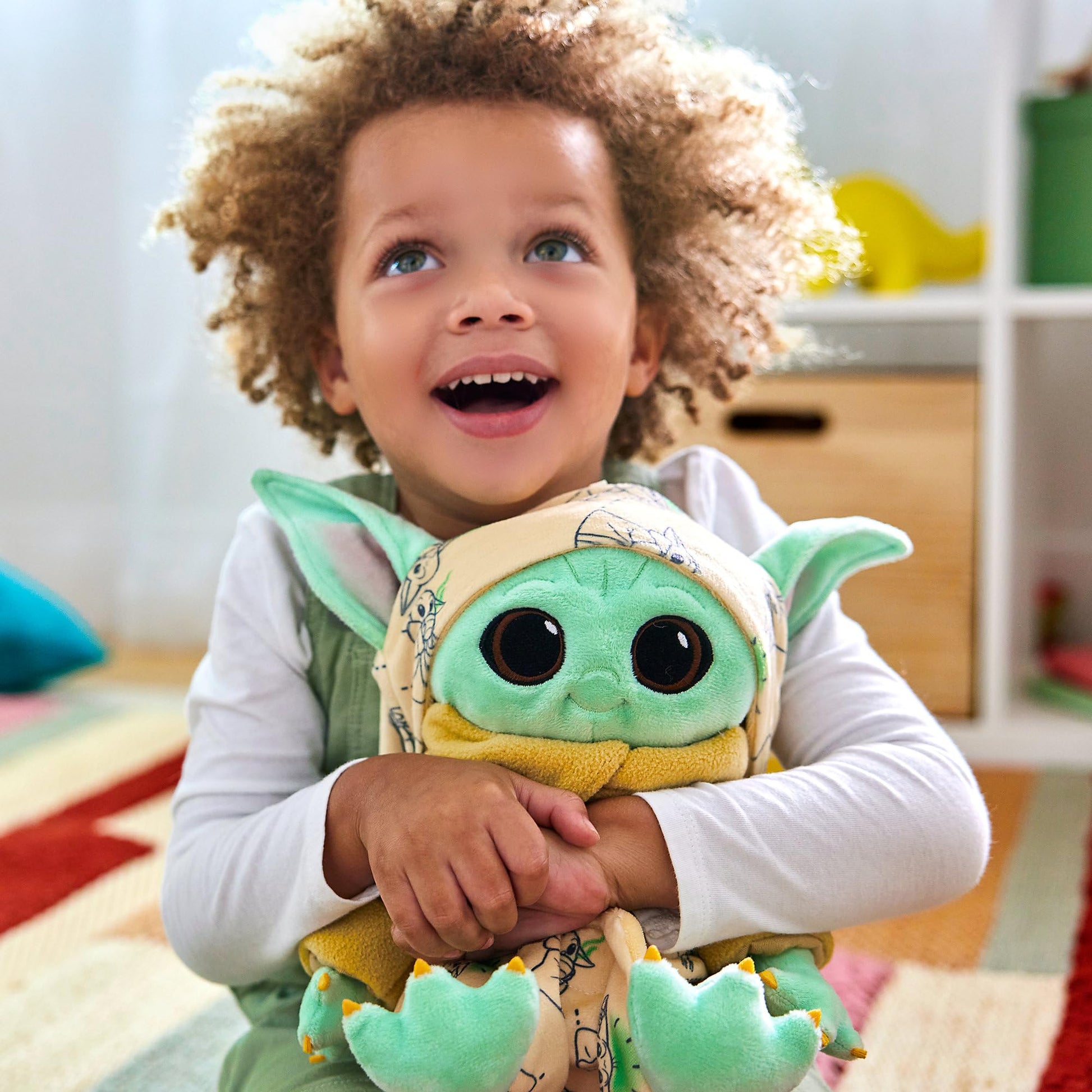 Disney Store Official Grogu Plush with Blanket Pouch - The Mandalorian - Disney Plushy in Baby Swaddle - Toy for Those who Love Plush Figure Toys