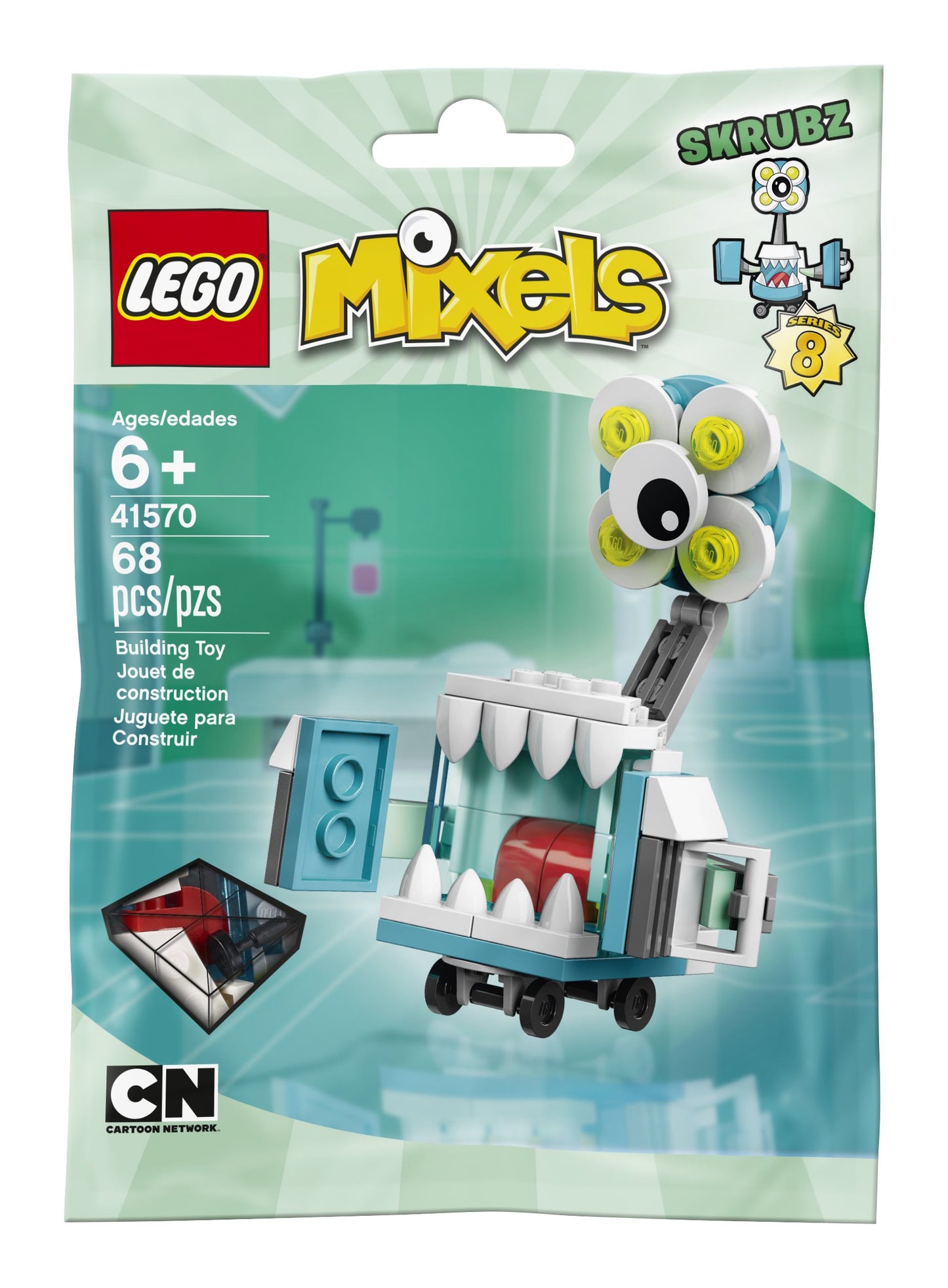 LEGO Mixels 41570 Skrubz Building Kit