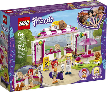 LEGO Friends Heartlake City Park Café 41426 Building Toy, Outdoor Café Set Inspires Role Play and Includes 2 Buildable Mini-Doll Figures, Great Gift