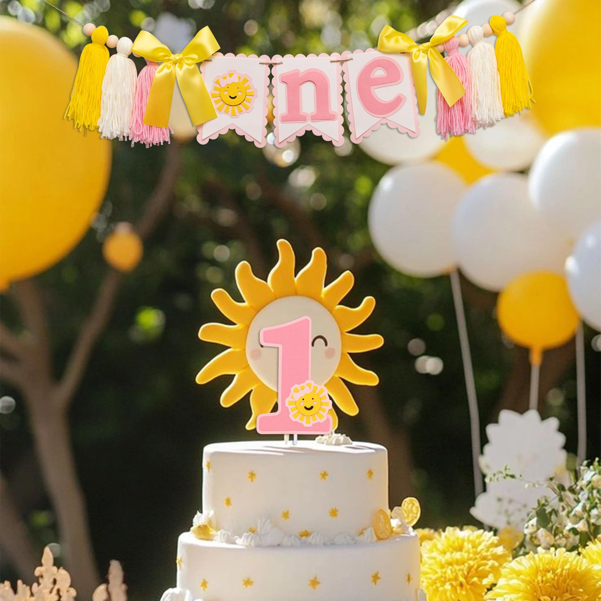 Gostman Sun One Birthday Decoration Set