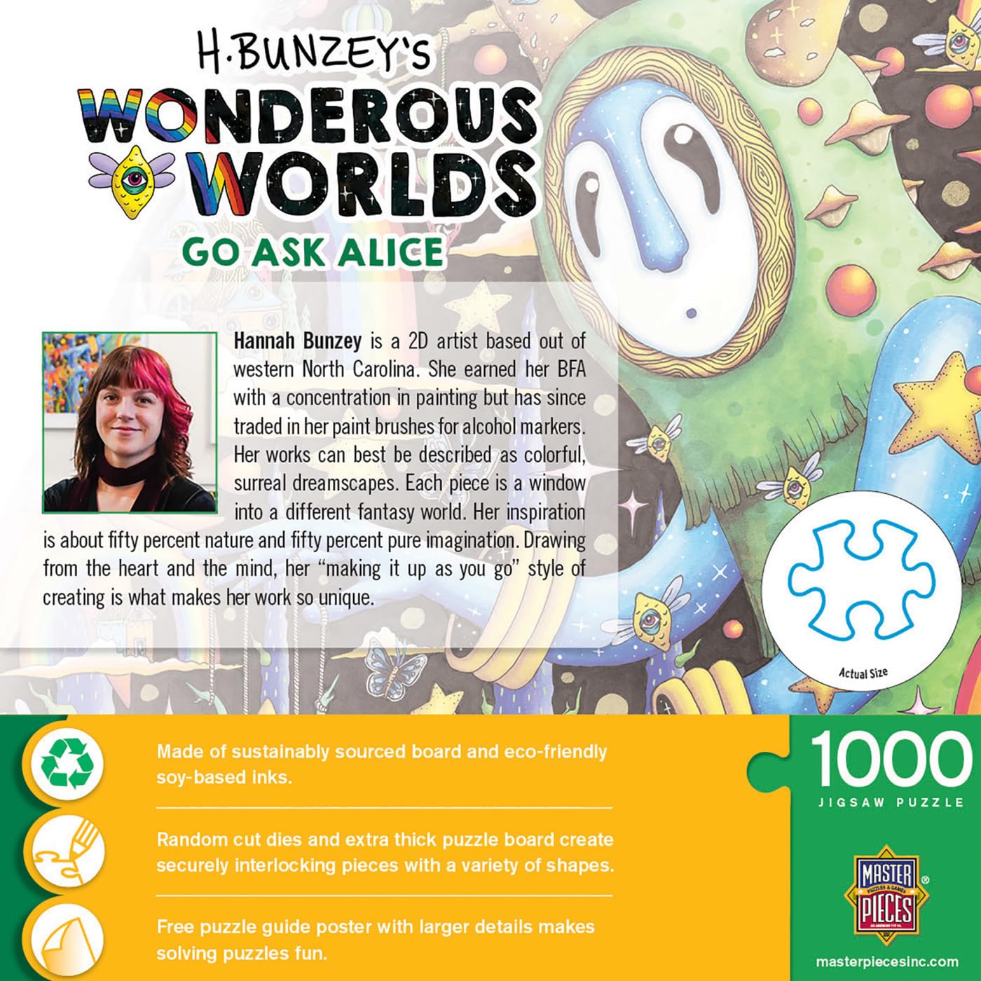 MasterPieces 1000 Piece Jigsaw Puzzle for Adults and Family - The World was Mad - 19.25"x26.75"