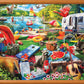 MasterPieces - 300 Piece Jigsaw Puzzle, Large EZ Grip Shapes, Little Rascals, Fun for Adults, Seniors, Family, Kids, Non-Glare Finish, 18"x24"