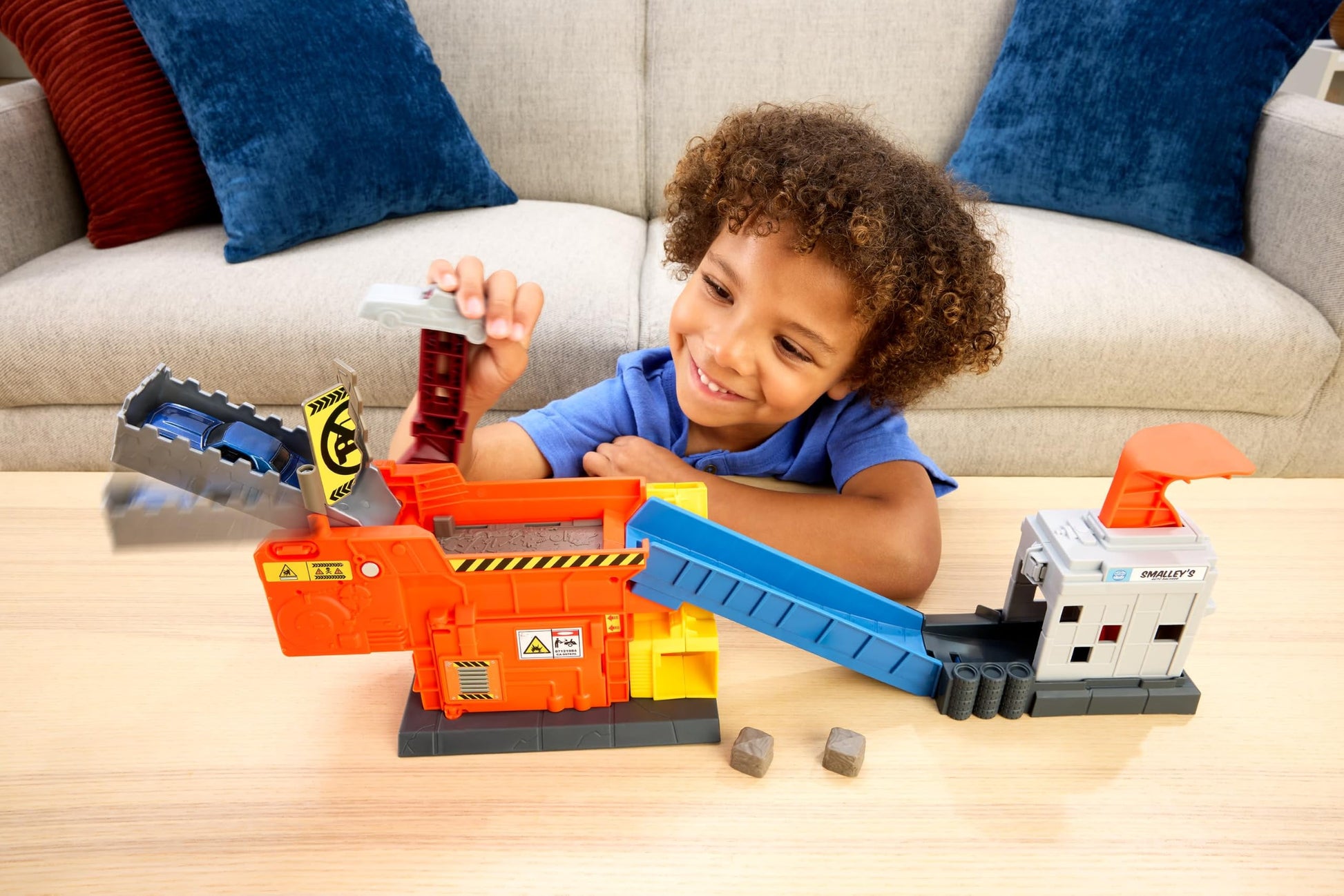 Matchbox The Movie Smalley’s Launch & Crush Playset & Die-Cast Car