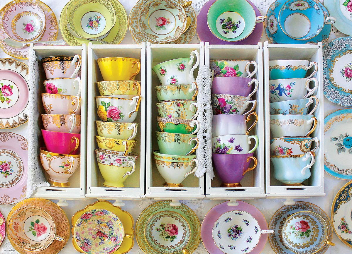 Colorful Tea Cups