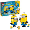 LEGO Minions: Brick-Built Minions and Their Lair (75551) Building Kit for Kids, Great Birthday Present for Kids Who Love Minion Toys and Kevin, Bob