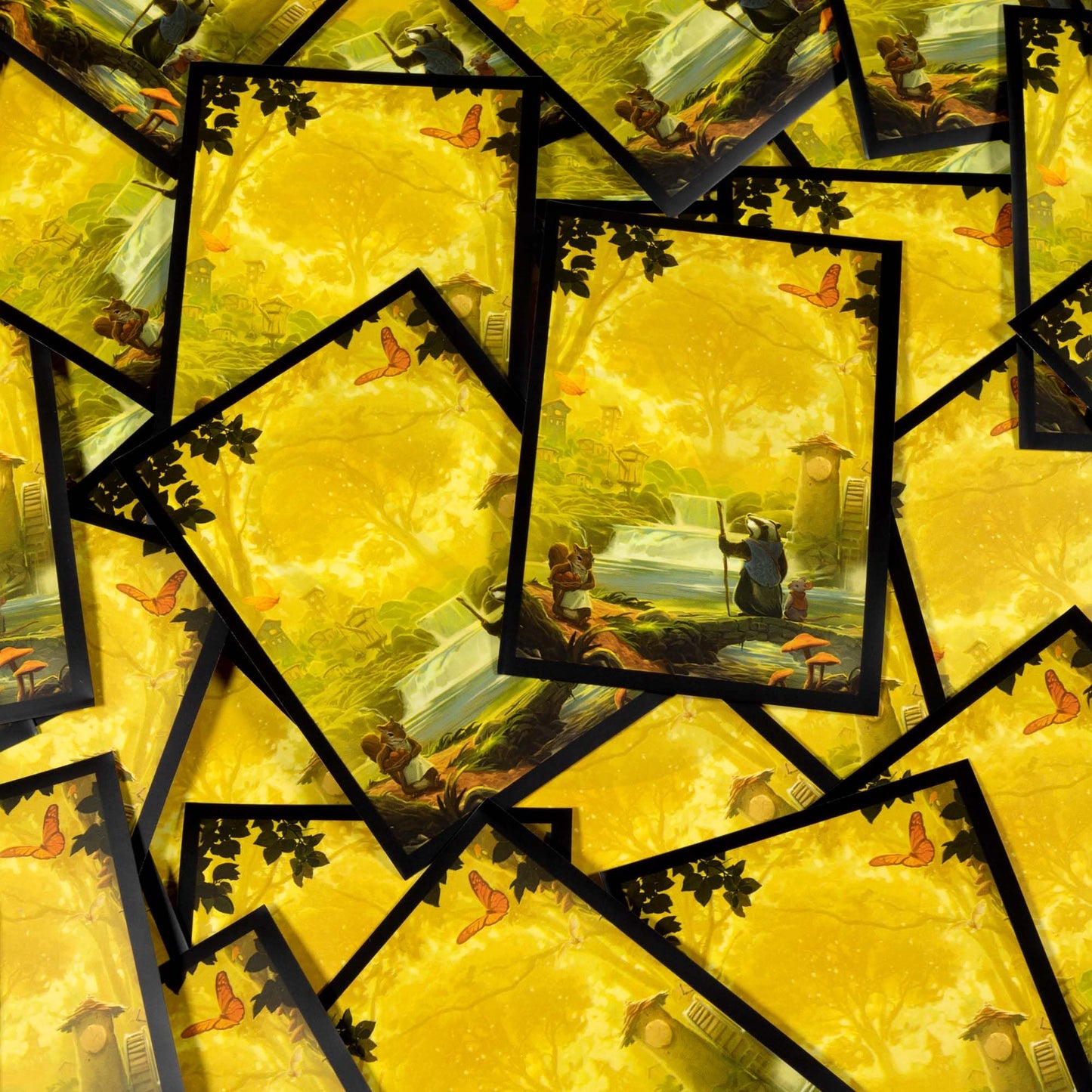Everdell Card Sleeve Set - Custom Trading Card Sleeves for Base Game & Expansions | Includes Standard & Mini Sizes | Perfect for MTG, Pokemon Cards