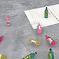 18-Piece Miniature Beverage Bottles Set - Realistic Beer & Soda Bottles, 1:12 Scale Dollhouse Drink Accessories for Tabletop Décor, DIY Crafts,