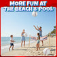 KiddieLoot Inflatable Baseball Beach Balls for Kids, 16 inch (6-Pack)