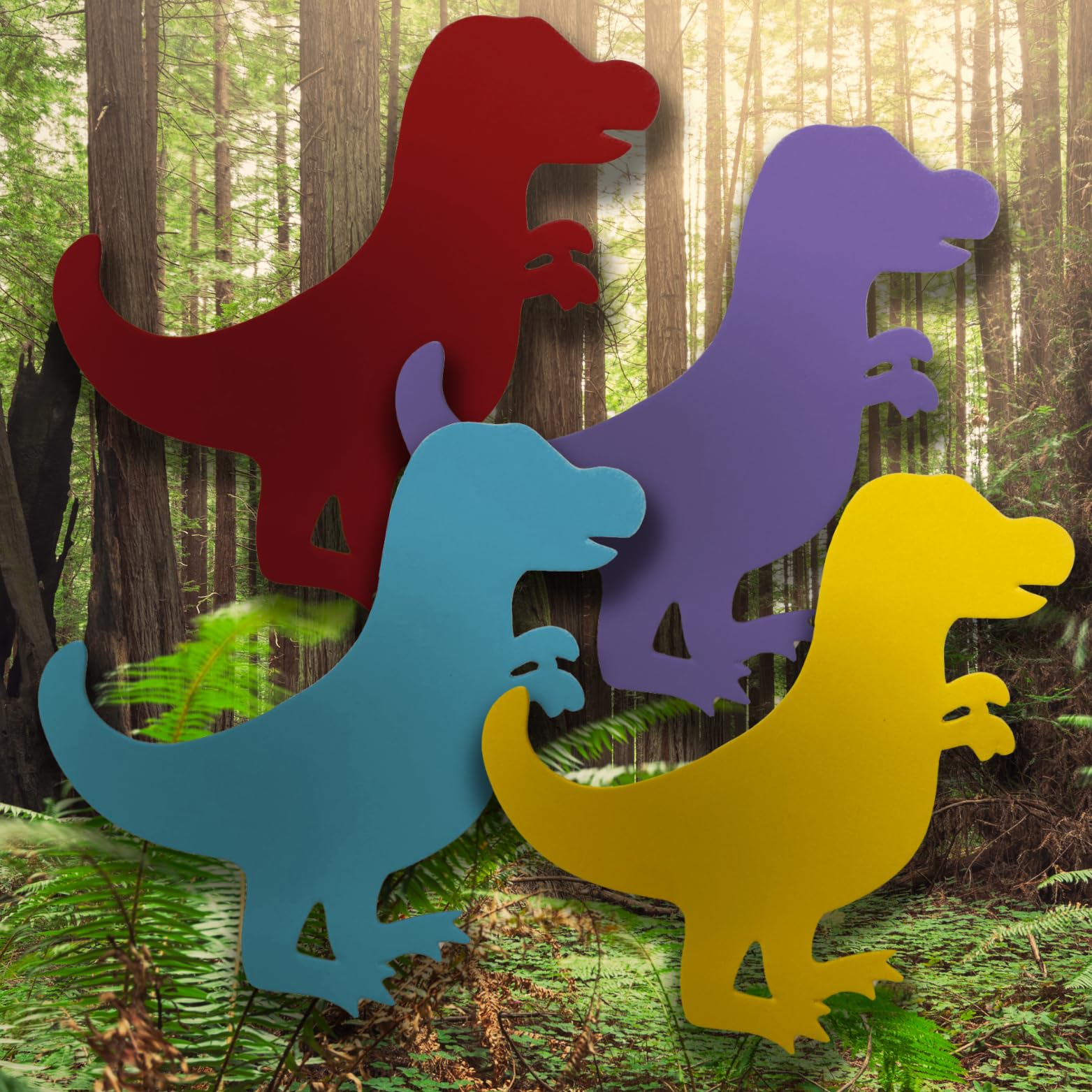 Dinosaur Cutouts Large - Dino Craft 24 Dinosaur Crafts for Kids Ages 4-8 Dinosaur Crafts for Kids 3-5 Kids Birthday Party Activities Dinosaur Arts