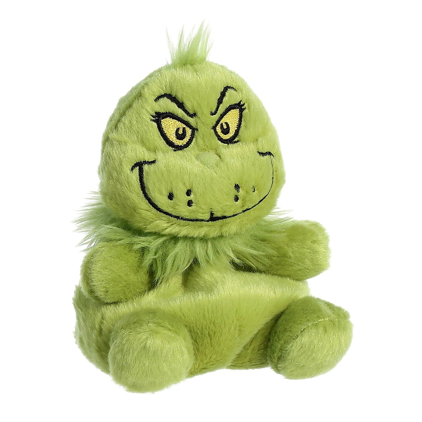 Aurora® Whimsical Dr. Seuss™ Palm Pals™ Grinch Stuffed Animal - Officially Licensed Plush for Imaginative Play - Perfect for Kids and Adults - Green