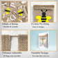 Uniwish Burlap Happy Bee Day Banner Bee Birthday Party Decorations