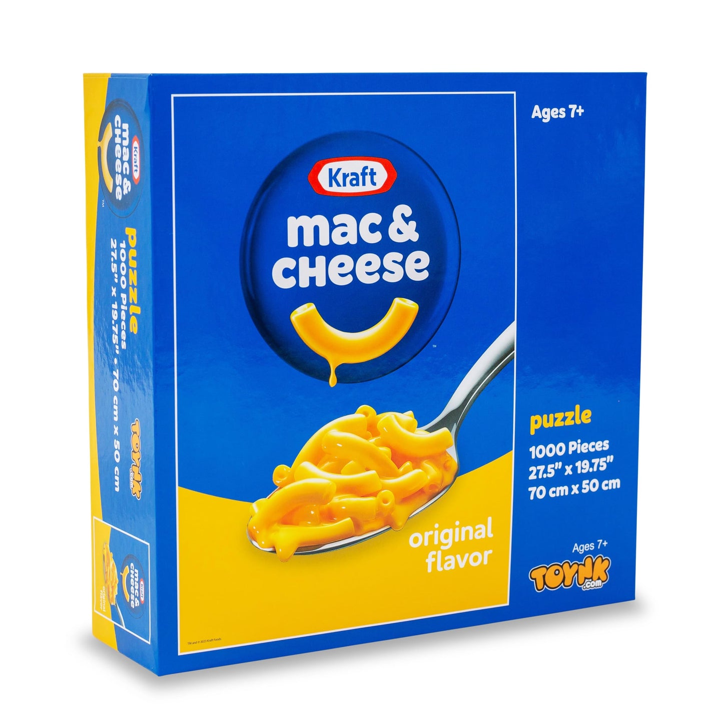 Kraft Macaroni & Cheese 1000-Piece Jigsaw Puzzle | Fun Brain Teaser, Toys & Games | 28 x 20 Inches