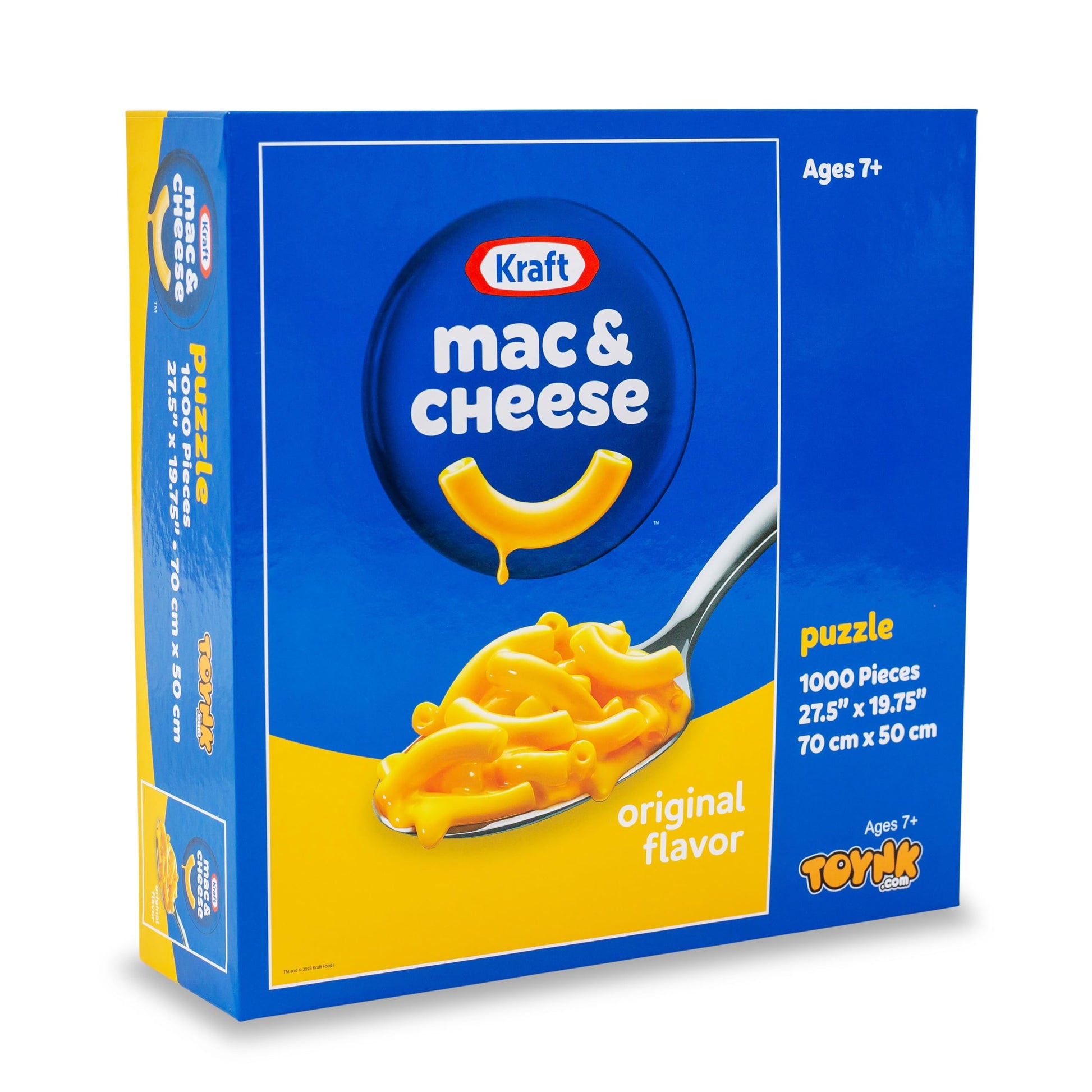 Kraft Macaroni & Cheese 1000-Piece Jigsaw Puzzle | Fun Brain Teaser, Toys & Games | 28 x 20 Inches