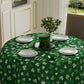 XCHI Green Shamrocks St. Patrick's Day Tablecloth Rectangle Table Cloth Washable Table Covers for Indoor Dining Home Party Decorations 60x84 Inch