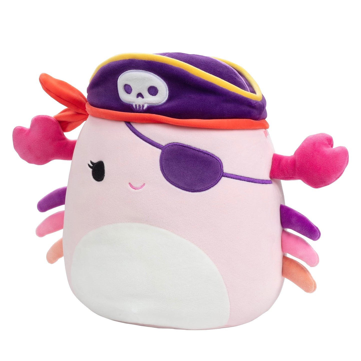 Squishmallows 10-Inch Halloween Cailey Pirate Crab Jazwares Plush Toy