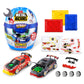 Metal Machines Speed Heroes by ZURU, Build and Race Your Own Race Car (Sonic The Hedgehog)