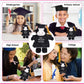 Made By Aliens Plush Stuffed Animal Toys 8 Inches Present Gifts for Graduation Day, Personalized Text, Name or Your School Logo on Gown, Best for Any