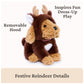 GUND Muttsy Reindeer 10-Inch Puppy Stuffed Animal Plush with Winter Outfit