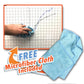1" Square, Numbered XY Axis Large 3.5'x3.5' Dry-Erase Magnet