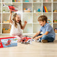 Ximoeo Helicopter Toys for Kids 3-5 with Light Up Sounds Large Fire Helicopter Police Toys Rescue Vehicles Toys Airplane for Toddler Boy Toys Birthday