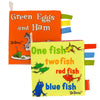 Infantino Soft Activity Books Dr. Seuss One Fish & Green Eggs, 2-Pack