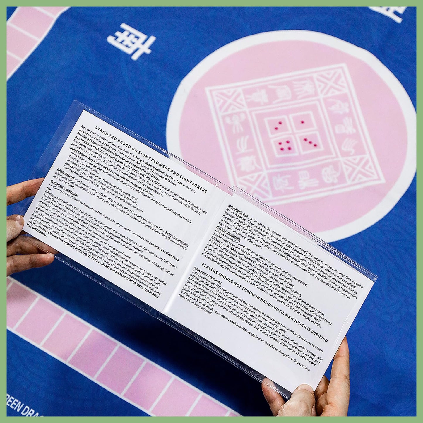 2026 MahjongCard Sleeves 4PCS, Transparent Plastic Covers