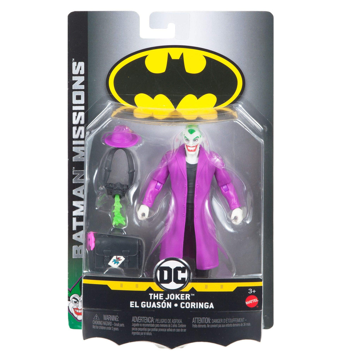 DC COMICS Batman Missions The Joker Action Figure