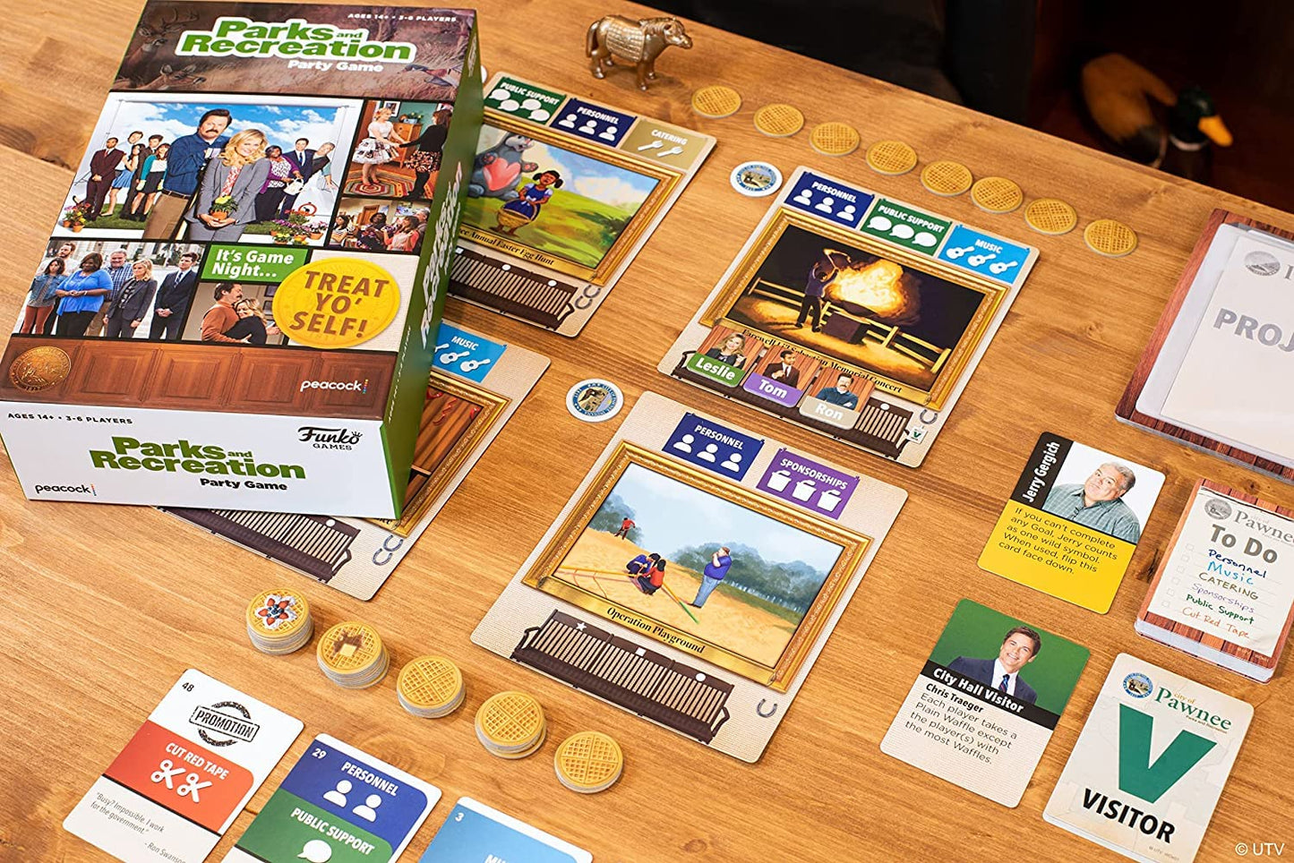 Funko Parks and Recreation Party Game,for ages 14 years