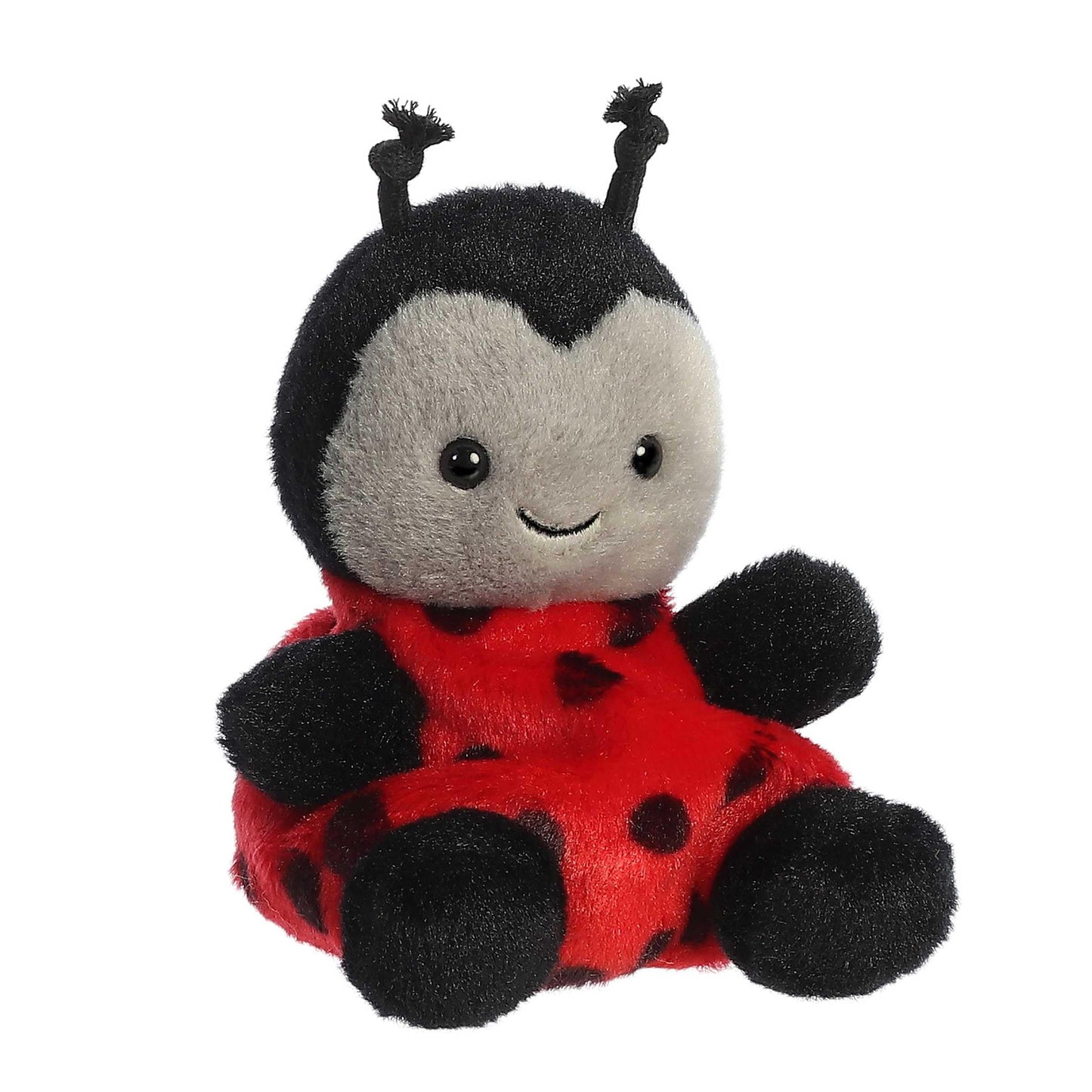 Aurora® Adorable Palm Pals™ Lil Spots Ladybug™ Stuffed Animal - Fun Collectible Plush for Kids and Adult Collectors - Perfect for Decorating Rooms
