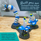 Thames & Kosmos Bionic Robotic Arm STEM Experiment Kit, Toy of The Year Finalist, Build a Mechanical Arm, No Batteries/Motors Required | Innovative