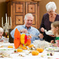 3 Piece Thanksgiving Tissue Turkey Decorations for Harvest Party Table Centerpiece Accessories