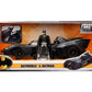 Jada Toys 1:24 1989 Batmobile Die-cast Car with 2.75" Batman Figure, Toys for Kids and Adults