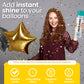 DECOCHAMP Balloon Shine Spray 20.28 oz - High Gloss Anti-Oxidation Spray for Latex Balloons, Arches & Garlands, No-Wipe Aerosol Finish