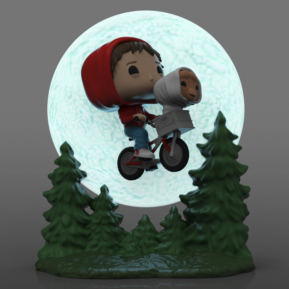 Funko POP! Moment: E.T. - Elliott and E.T. Flying - Glow in the Dark