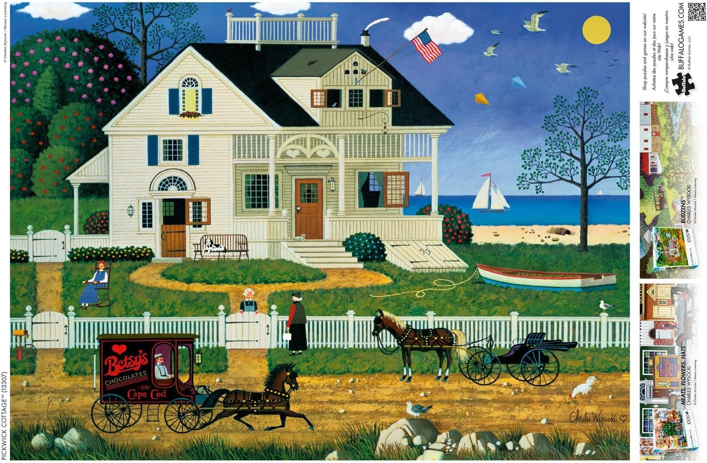 Buffalo Games - Charles Wysocki Pickwick - 1000 Piece Puzzle for Adults