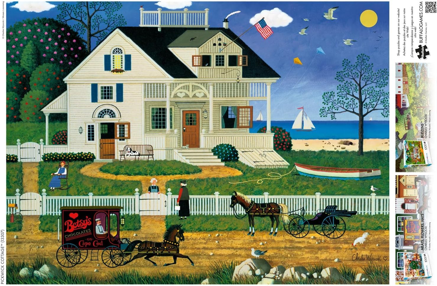 Buffalo Games - Charles Wysocki Pickwick - 1000 Piece Puzzle for Adults