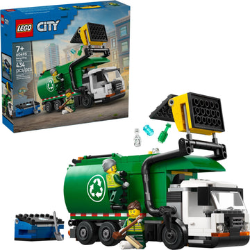 LEGO City Recycling Truck Toy - Building Set for Boys & Girls, Ages 7+ - Trash Truck Toy W/Garbage Loading Function - Birthday Gift Ideas for Kids