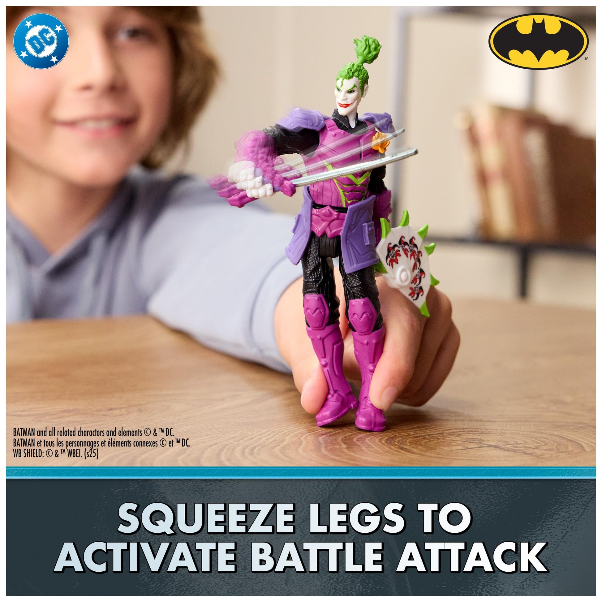 DC Comics Battle Clash The Joker Action Figure, 6-Inch