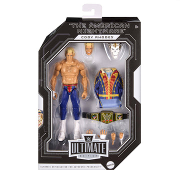 Mattel WWE Ultimate Edition Cody Rhodes Action Figure & Accessories