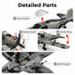 Aigidusansu WW2 Military Airplane Toy Building Sets, FW-190 Fighter Jet, Historically Accurate Aircraft Kits for Boys Age 8-12, for Girls Age 8-12