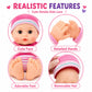 Liberty Imports 6 Pack - Baby Dolls Cute Little Vinyl 8" Infant Dolls, Mini Nursery Toys for Girls, Kids Toddlers - Bulk Gift Bundle Party Favors