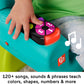 Fisher-Price Toddler Learning Toy Laugh & Learn Smart Stages Chair with Music Lights & Activities for Infants Ages 1+ Years, Teal
