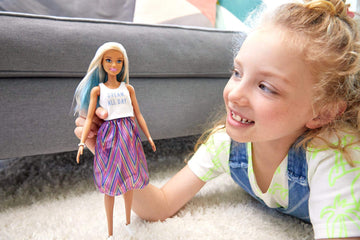 Barbie Fashionistas Doll with Long Blue and Platinum Blonde Hair