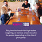 Keep It 100: The Card Game by Cut | Surprising Surveys & Intuitive Guessing | Card Game for Family, Friends, Parties and Game Night